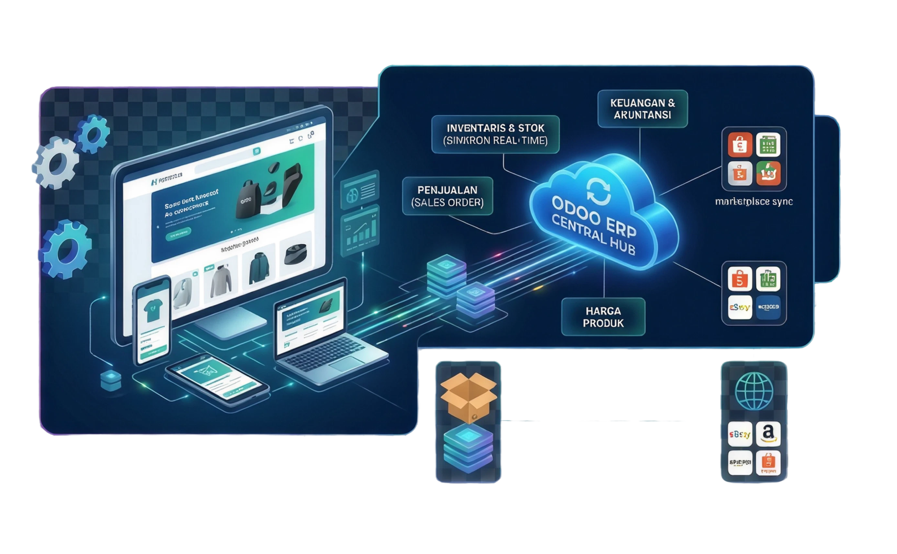 Website e-commerce Odoo NURATEK