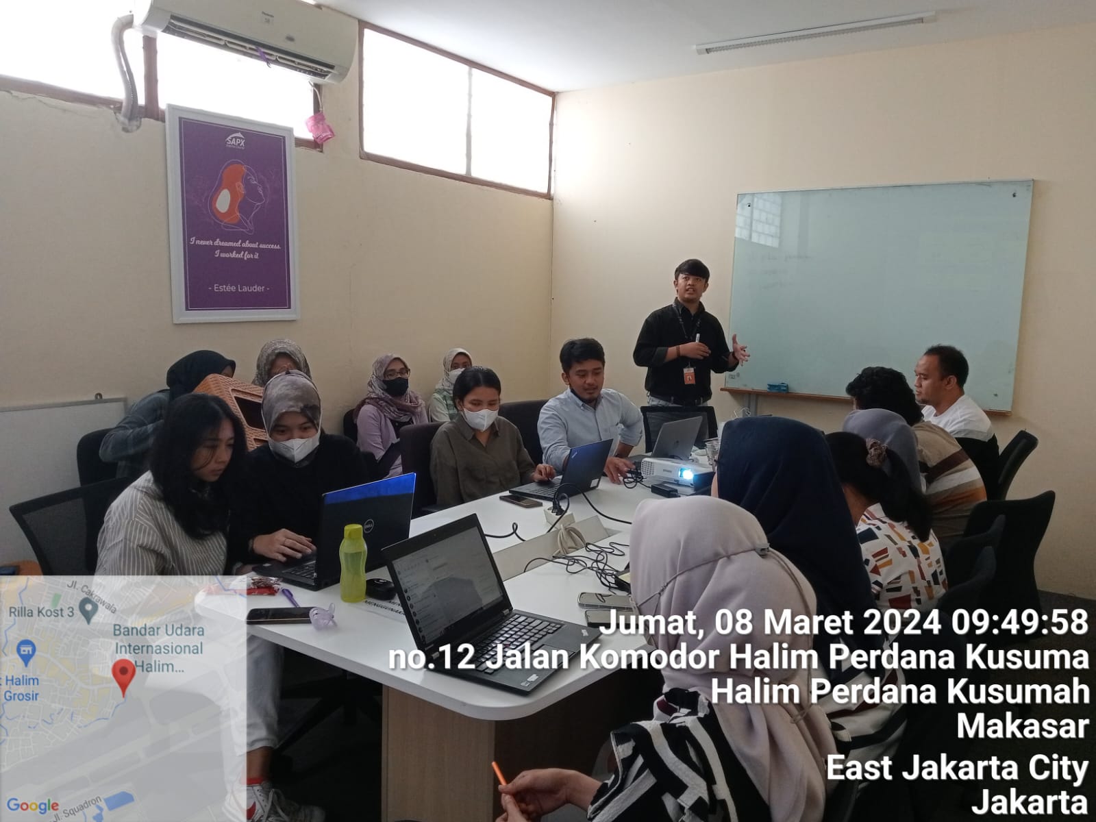 Pelatihan pengguna Odoo untuk staf SAP Express di kantor Halim Perdana Kusuma Jakarta